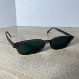 Face A Face Athos 279 Eyeglasses FRAMES ONLY Gray Translucent Rectangular 52-20
